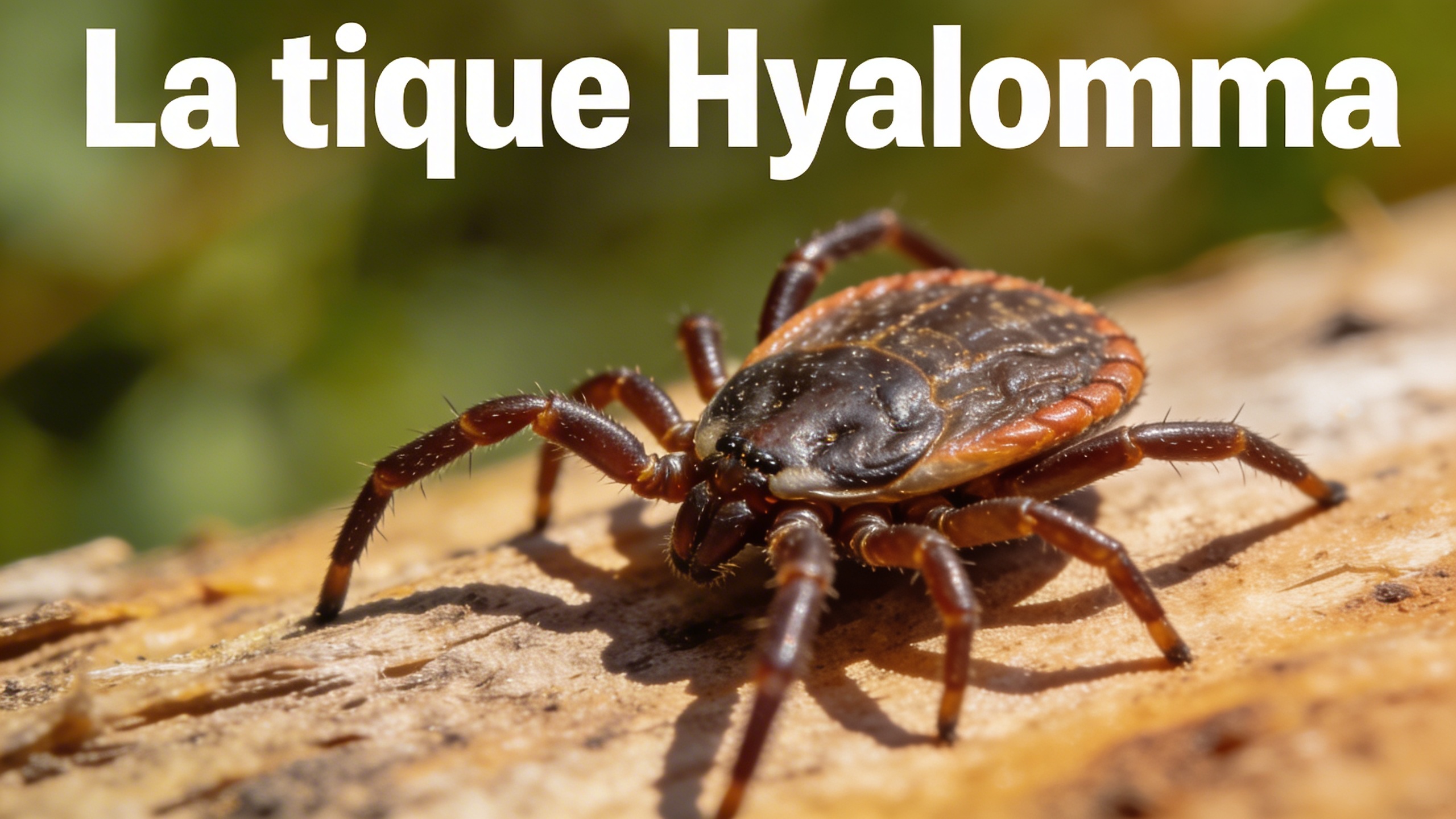 La tique Hyalomma, bien plus grande que les espèces locales, continue de progresser en France