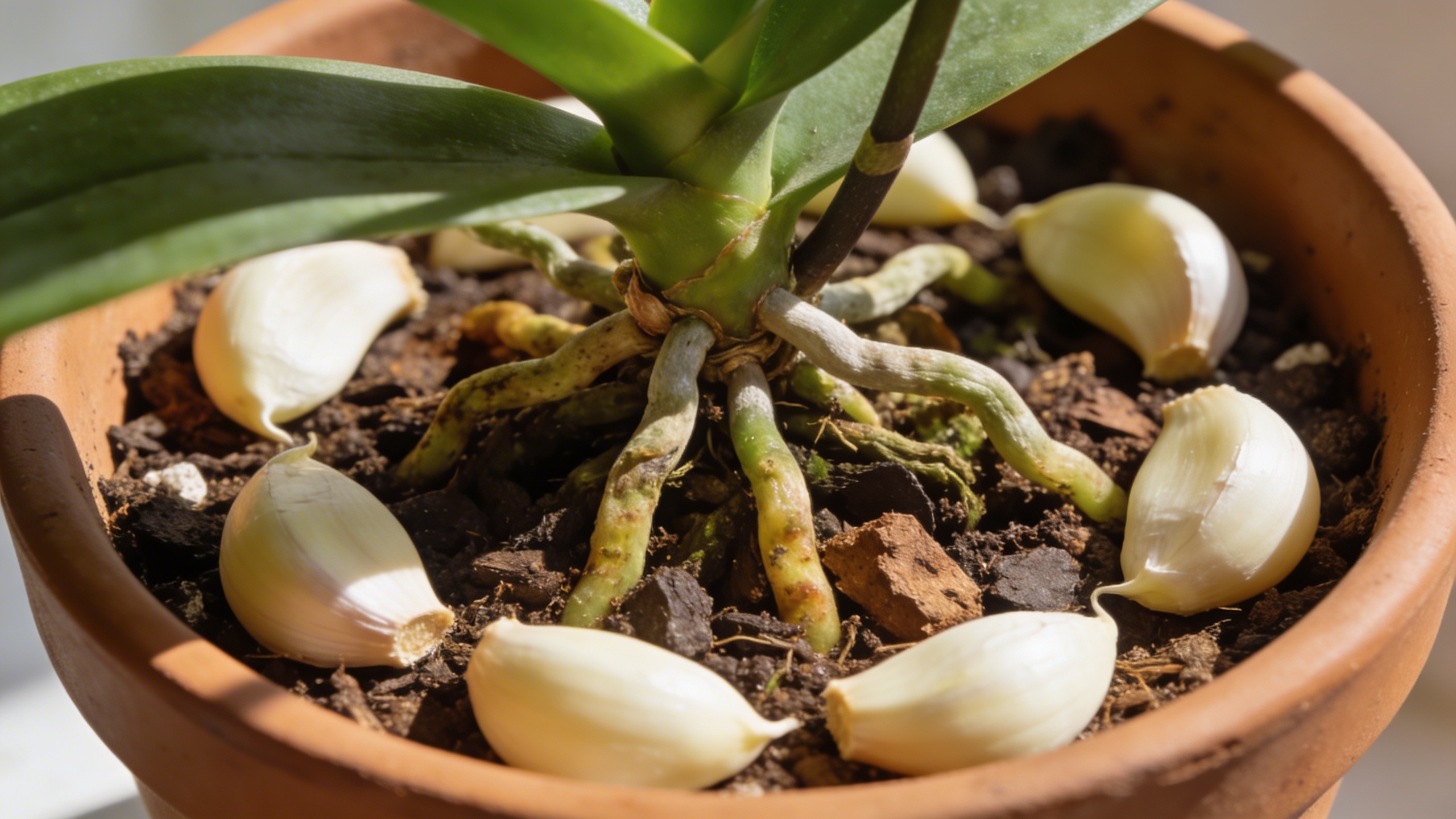 L'astuce de l'ail pour les orchidées : ce qui se passe vraiment dans le pot après 7 jours
