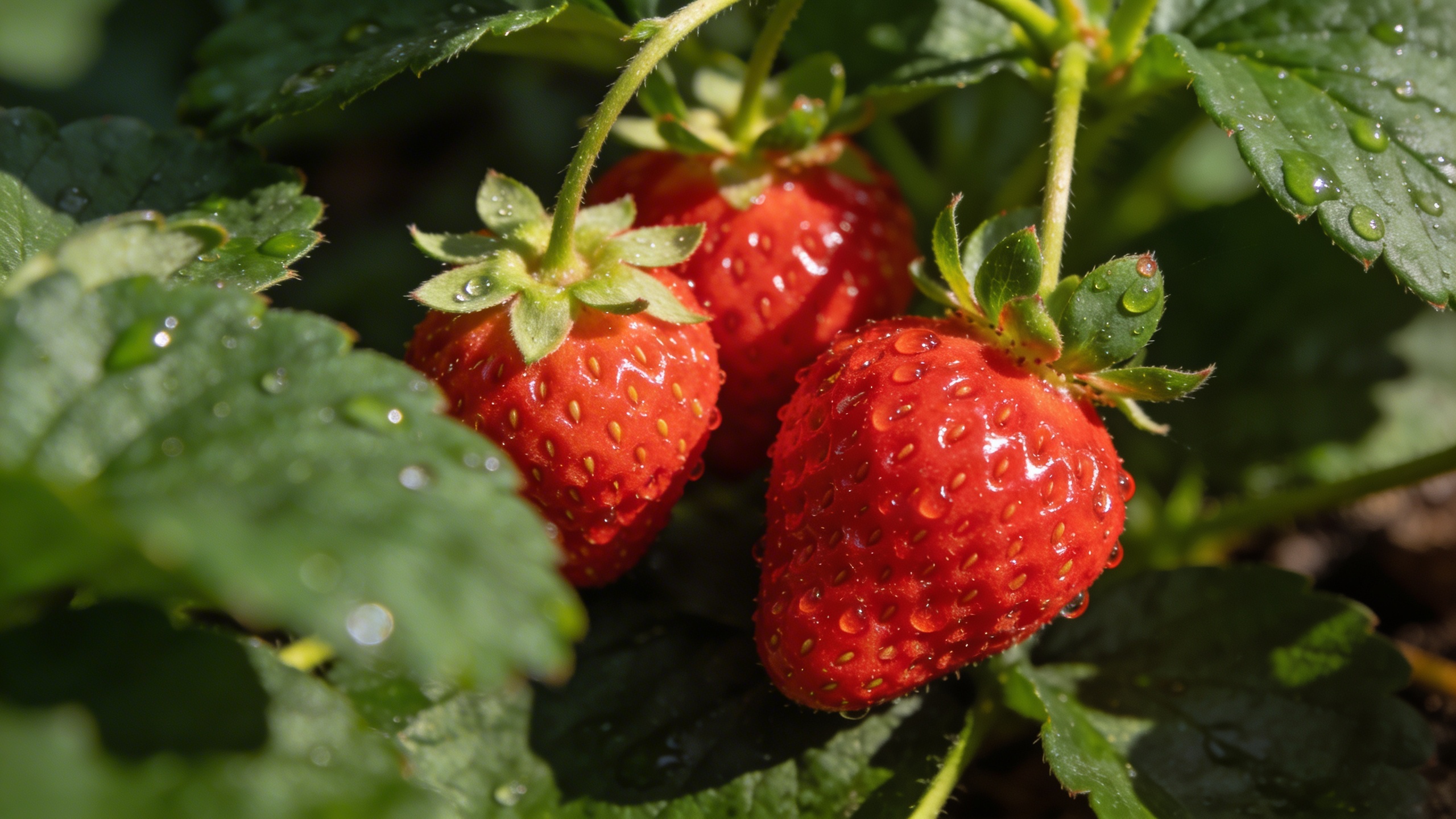 Les fraisiers du voisin produisent deux fois plus pour une seule raison