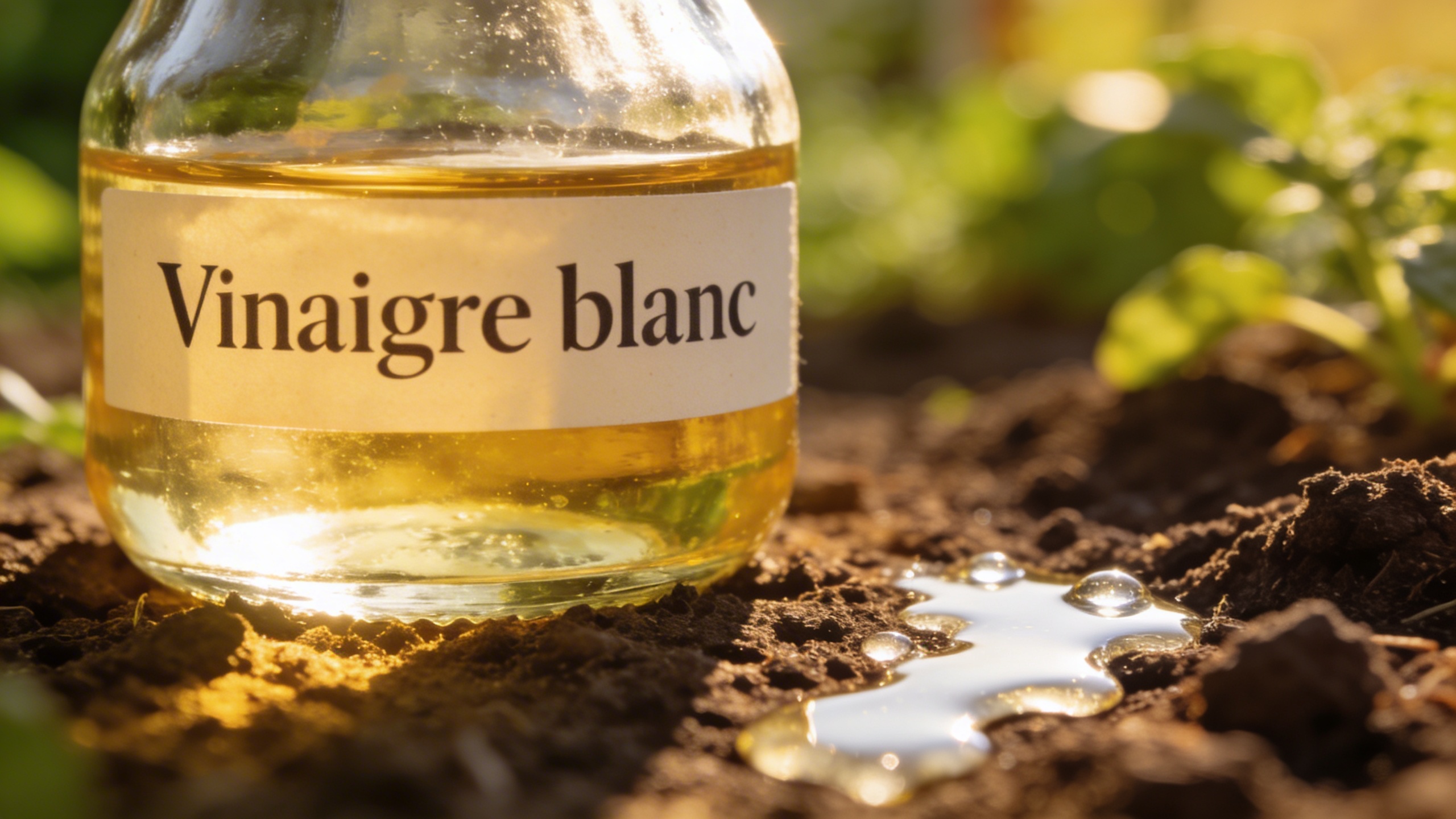 Vinaigre blanc au jardin : ce que personne ne vous dit sur ses effets réels sur le sol